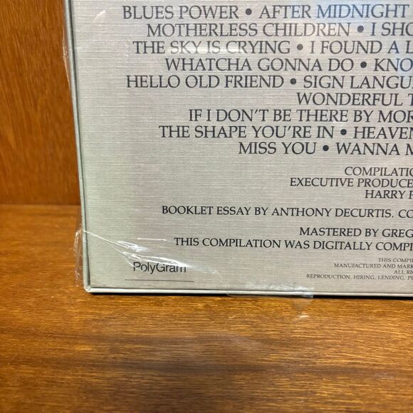 Eric Clapton - Crossroads 4 CD Box Set + Booklet 1988 FACTORY SEALED - Picture 4 of 4